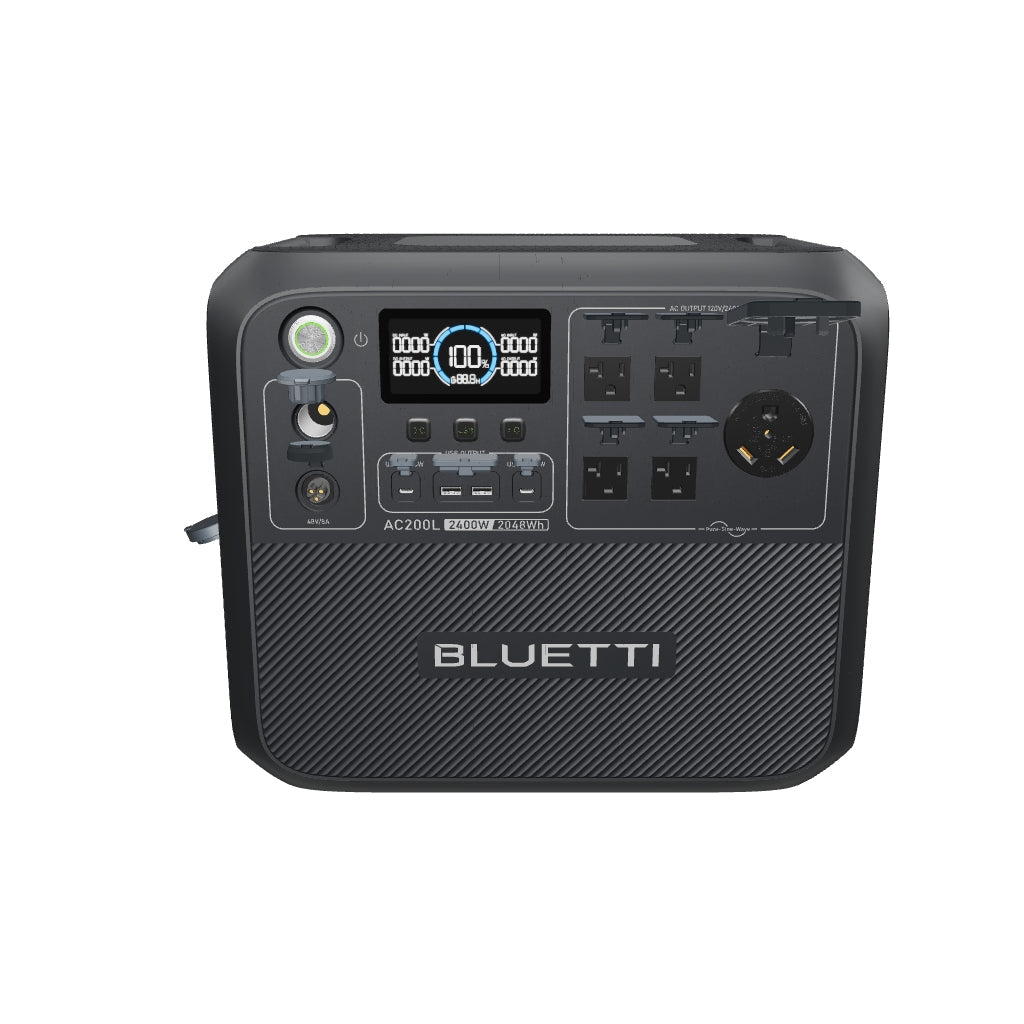 BLUETTI AC200L Portable Power Station | 2,400W 2,048Wh - BLUETTI CA